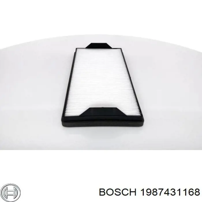 1 987 431 168 Bosch filtro de habitáculo