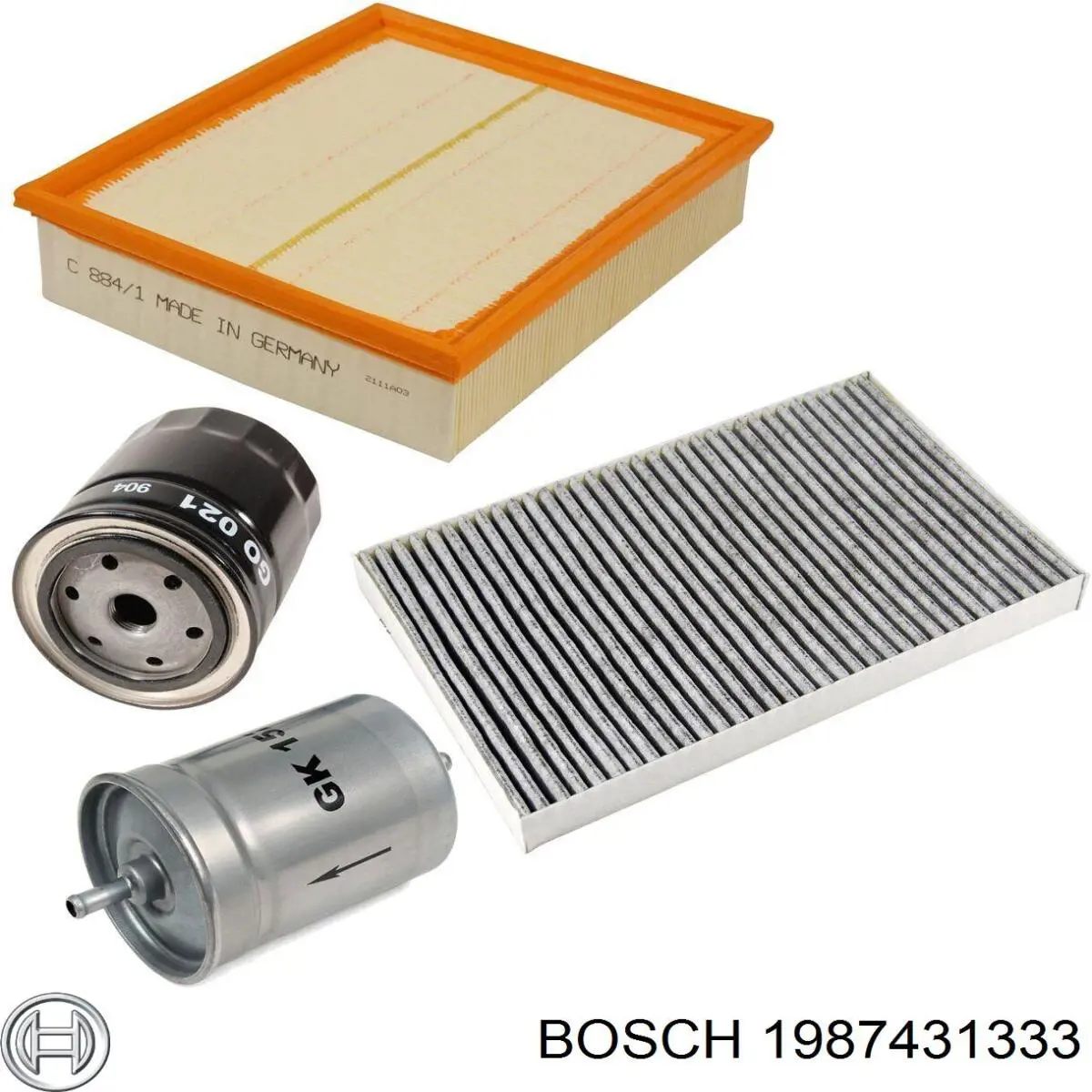 1987431333 Bosch filtro de habitáculo