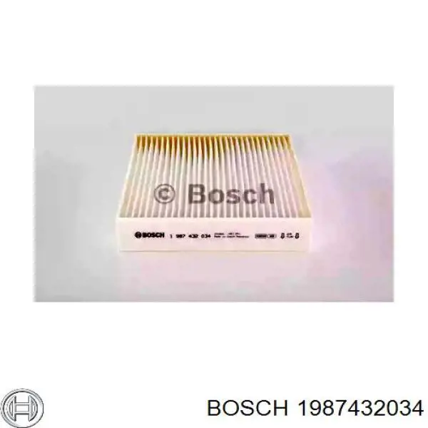 1987432034 Bosch filtro de habitáculo