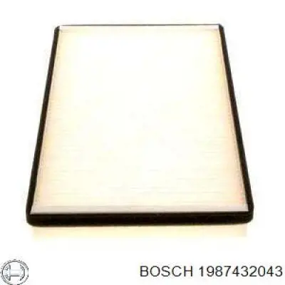 1987432043 Bosch filtro de habitáculo