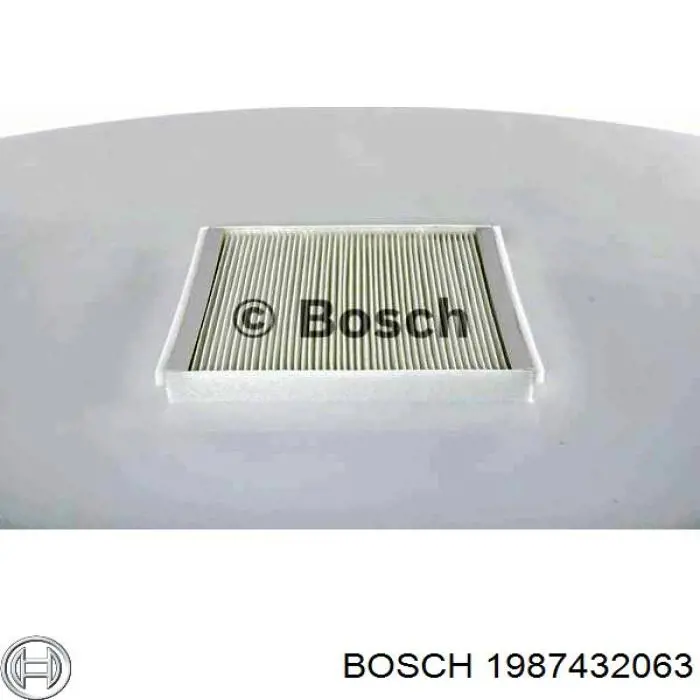 1987432063 Bosch filtro de habitáculo