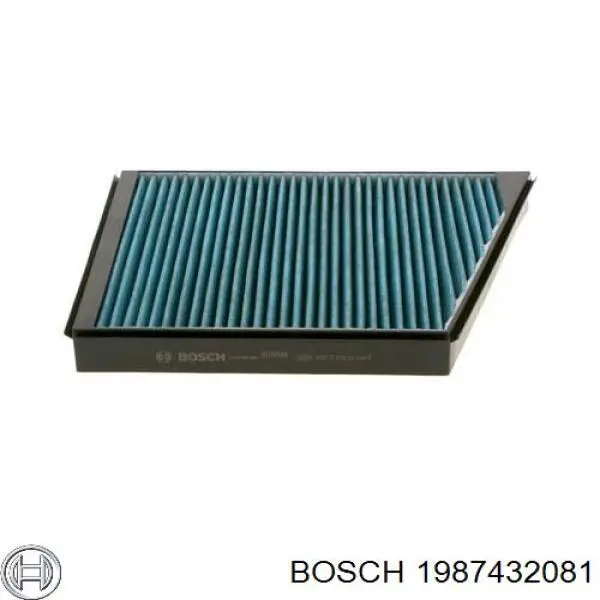 1987432081 Bosch filtro de habitáculo