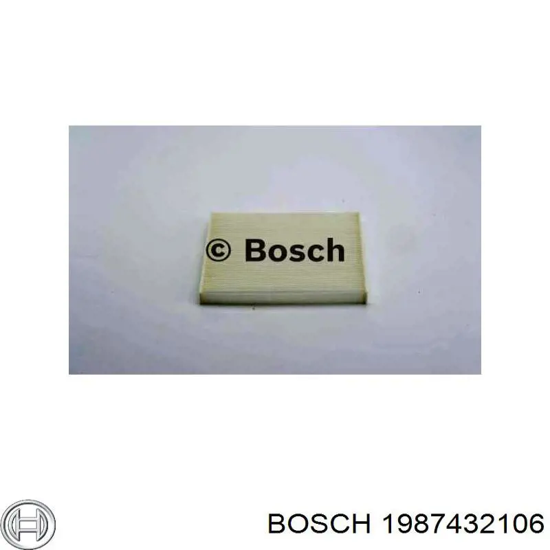 1987432106 Bosch filtro de habitáculo