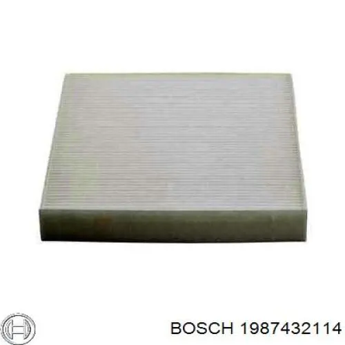 1987432114 Bosch filtro de habitáculo