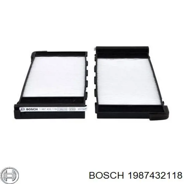 1 987 432 118 Bosch filtro de habitáculo