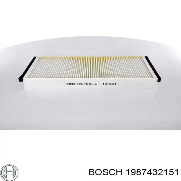 1987432151 Bosch filtro de habitáculo