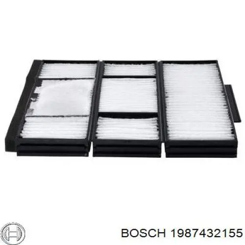 1987432155 Bosch filtro de habitáculo