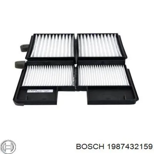 1987432159 Bosch filtro de habitáculo