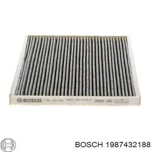 1987432188 Bosch filtro de habitáculo