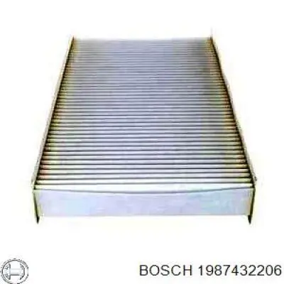 1987432206 Bosch filtro de habitáculo