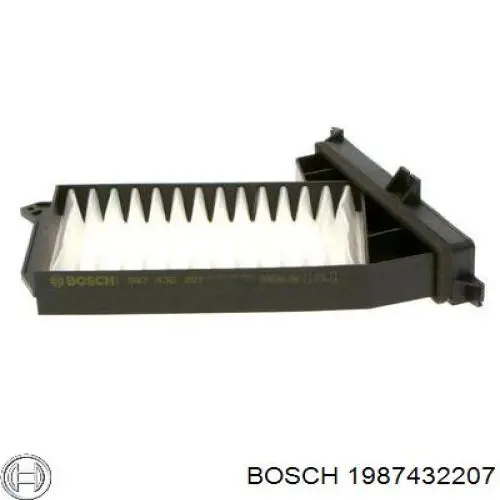 1 987 432 207 Bosch filtro de habitáculo