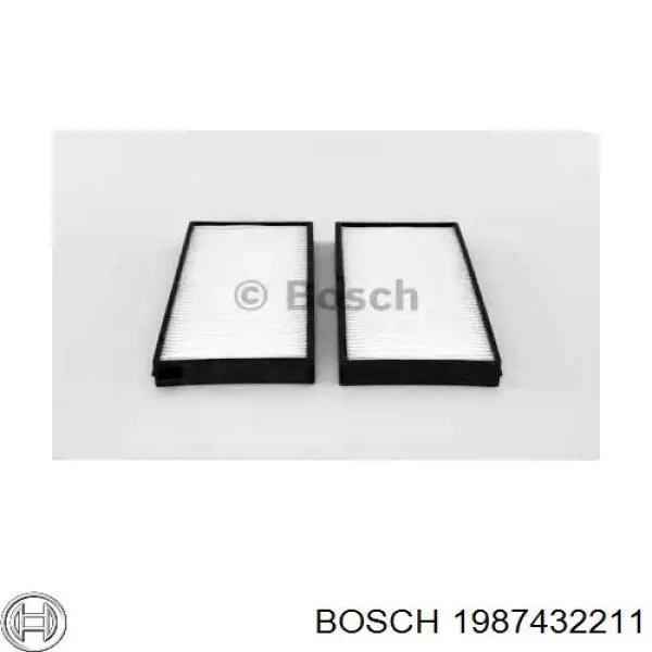 1987432211 Bosch filtro de habitáculo