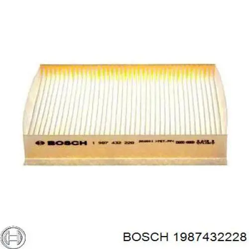 1987432228 Bosch filtro de habitáculo