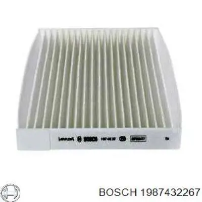 1987432267 Bosch filtro de habitáculo