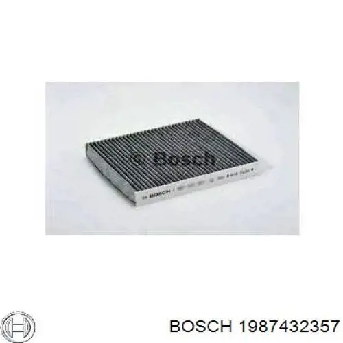 1987432357 Bosch filtro de habitáculo