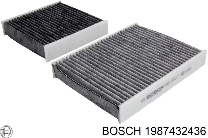 1987432436 Bosch filtro de habitáculo