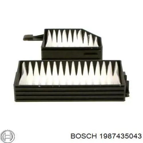 1987435043 Bosch filtro de habitáculo