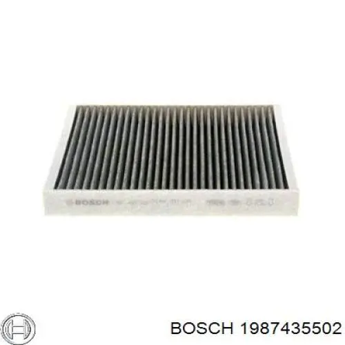 1987435502 Bosch filtro de habitáculo