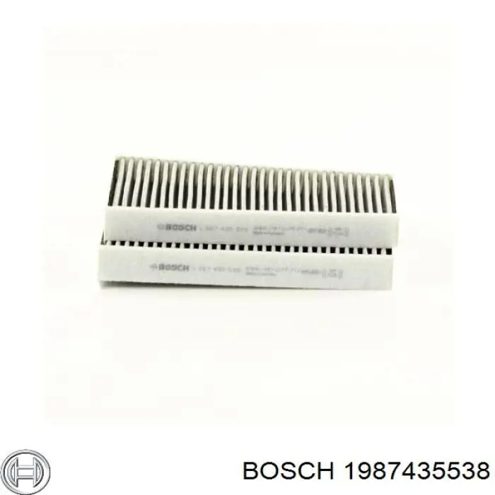 1987435538 Bosch filtro de habitáculo