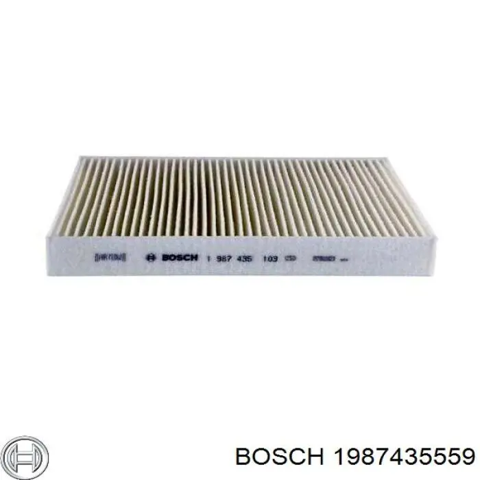 1987435559 Bosch filtro de habitáculo