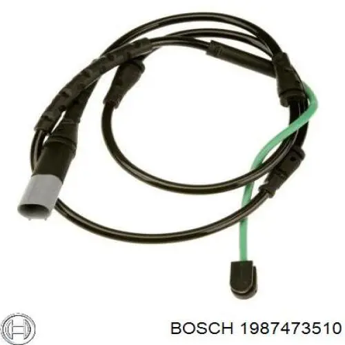 1 987 473 510 Bosch contacto de aviso, desgaste de los frenos