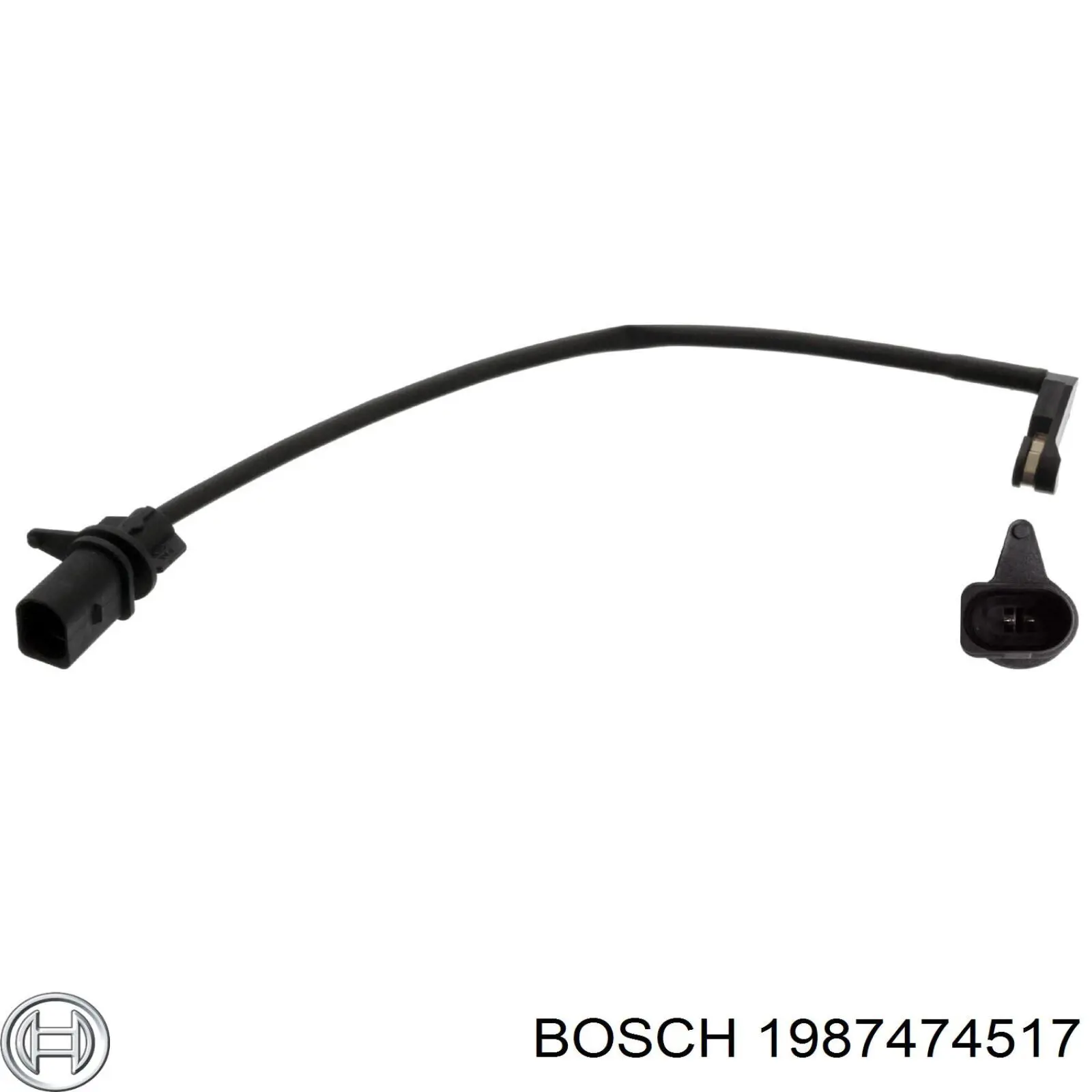 1987474517 Bosch contacto de aviso, desgaste de los frenos