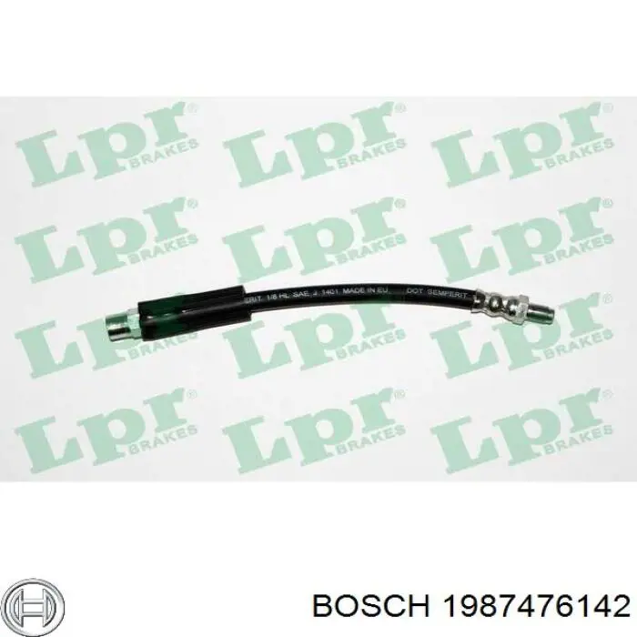 1987476142 Bosch tubo flexible de frenos trasero