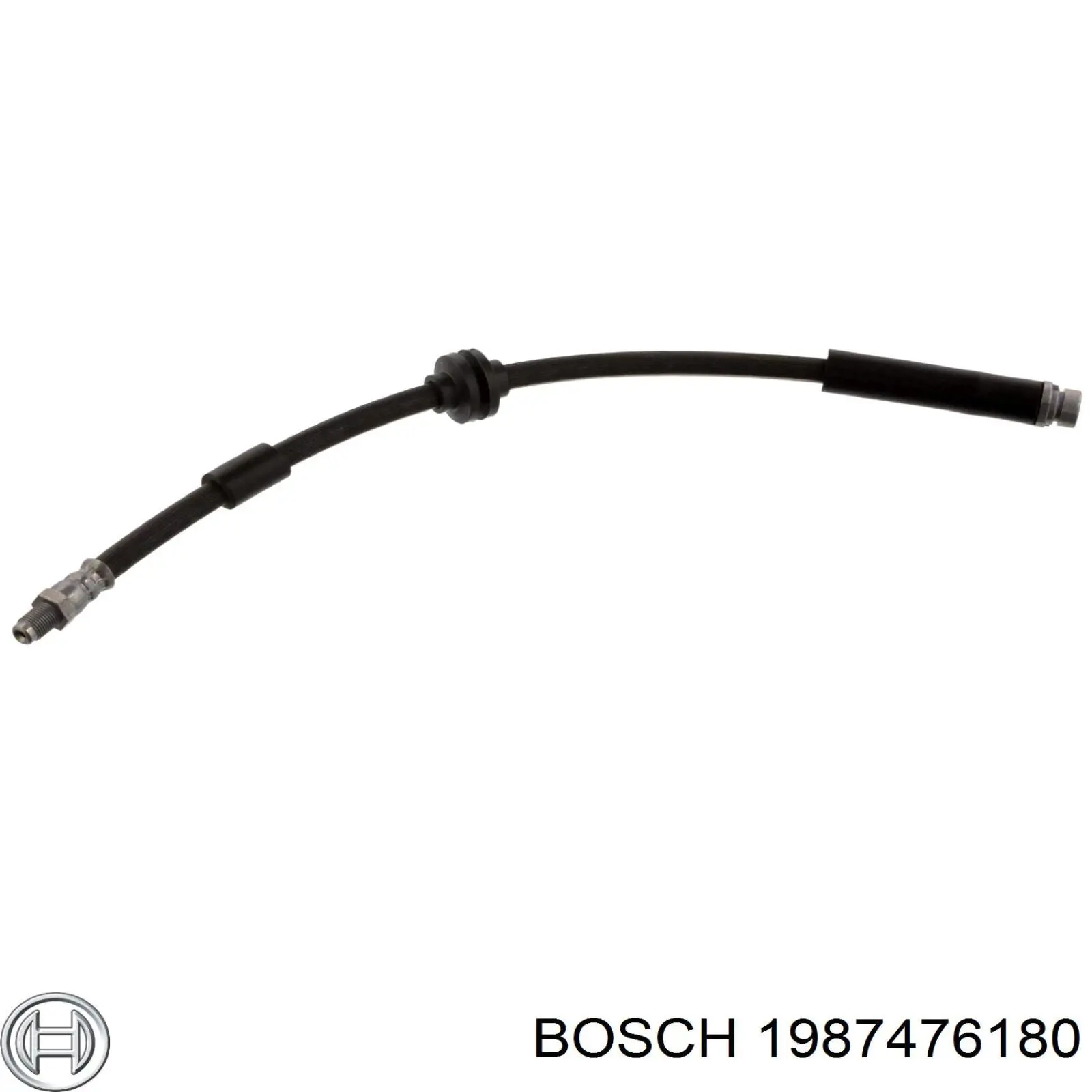 1 987 476 180 Bosch tubo flexible de frenos trasero