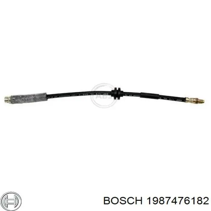 1987476182 Bosch tubo flexible de frenos trasero