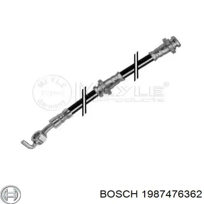 1 987 476 362 Bosch latiguillo de freno delantero