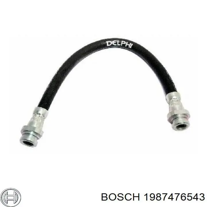 1987476543 Bosch tubo flexible de frenos trasero