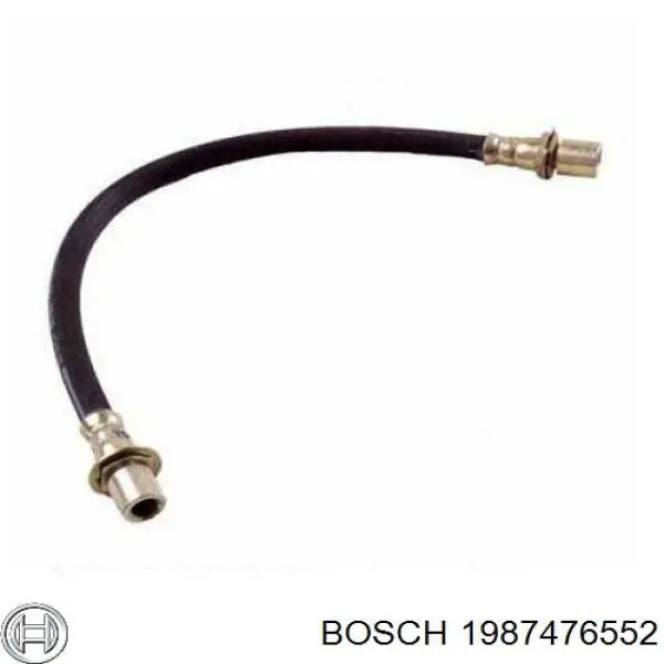 1987476552 Bosch tubo flexible de frenos trasero