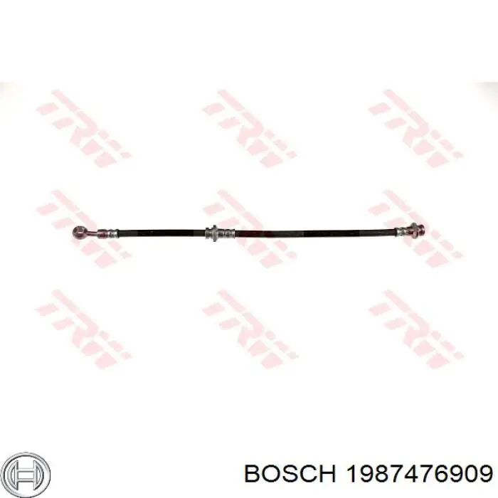 1 987 476 909 Bosch latiguillo de freno delantero