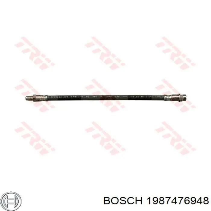 1987476948 Bosch latiguillo de freno delantero