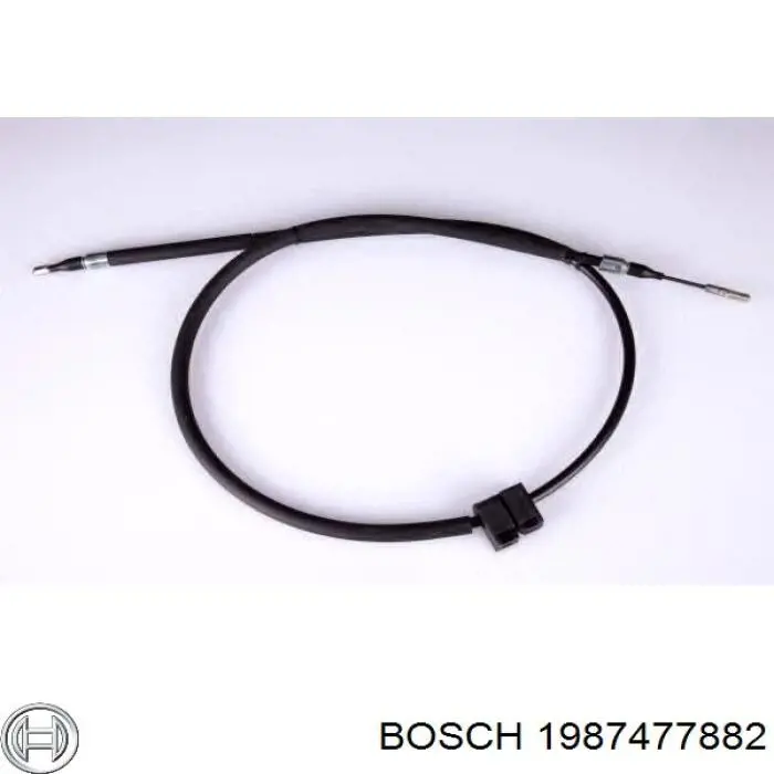  Cable de freno de mano trasero derecho para Audi A8 4D2, 4D8