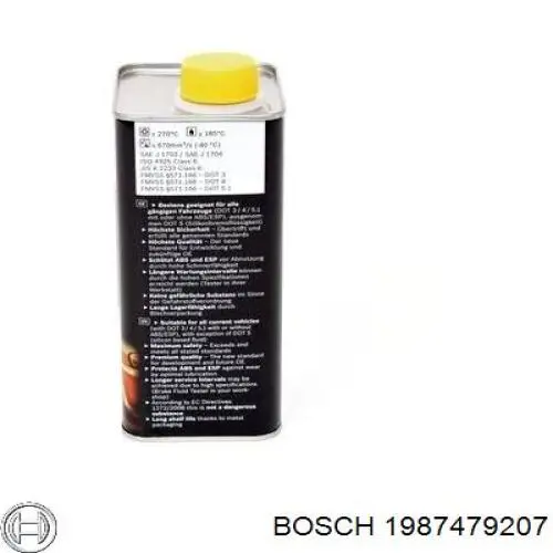 1987479207 Bosch líquido de frenos