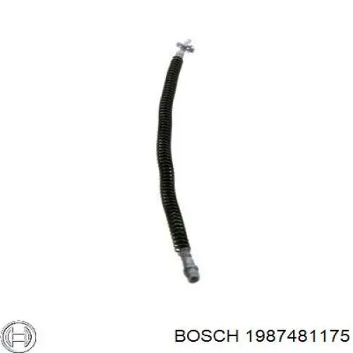 1987481175 Bosch tubo flexible de frenos trasero