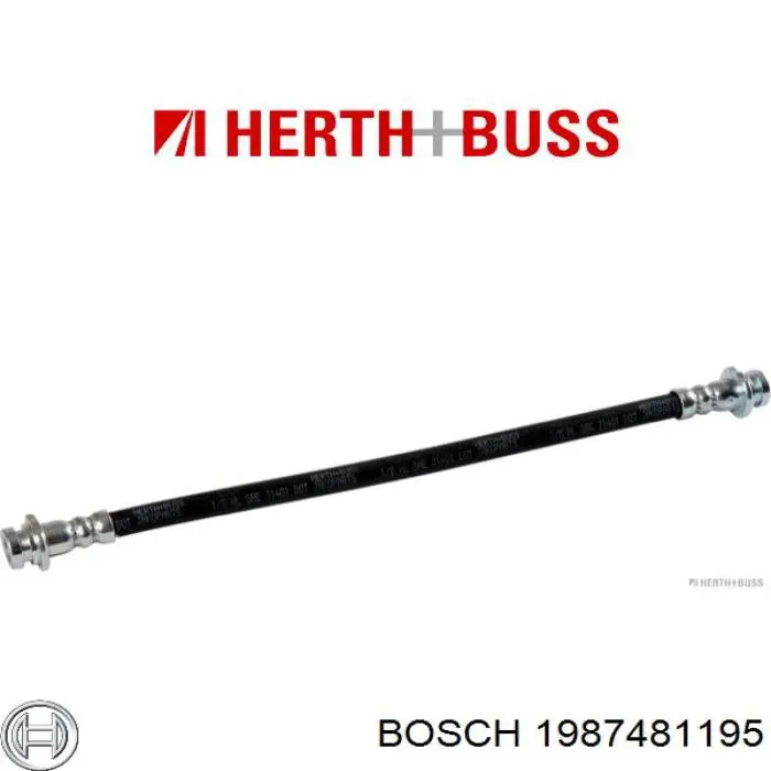 1987481195 Bosch latiguillo de freno delantero