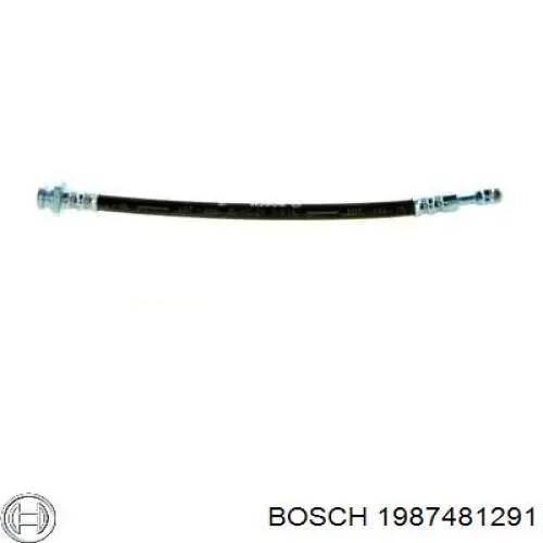 1987481291 Bosch tubo flexible de frenos delantero izquierdo