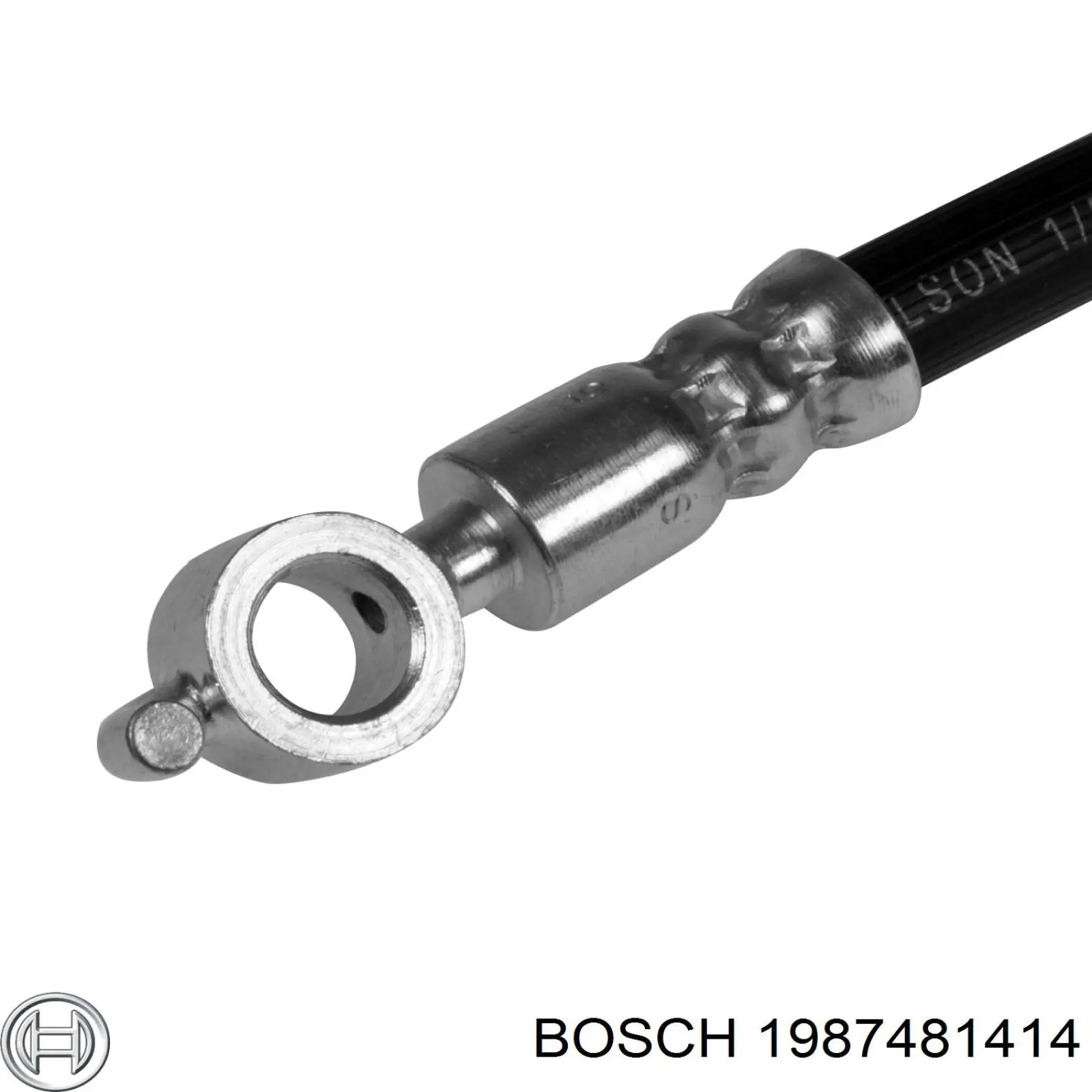 1987481414 Bosch tubo flexible de frenos delantero izquierdo