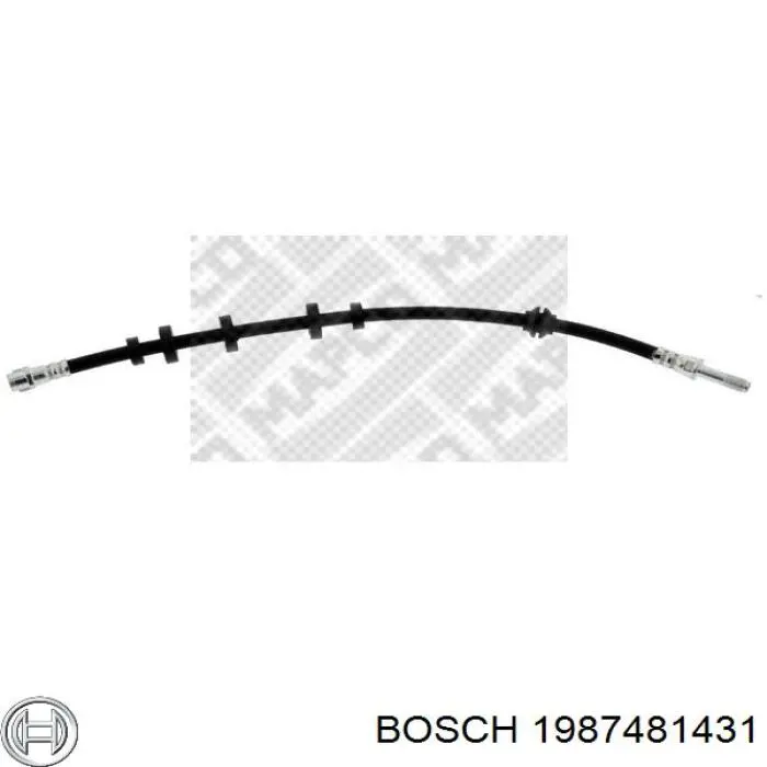 1987481431 Bosch latiguillo de freno delantero