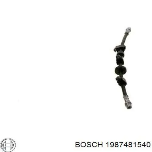 1987481540 Bosch tubo flexible de frenos delantero derecho