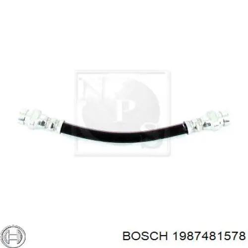 1987481578 Bosch tubo flexible de frenos trasero