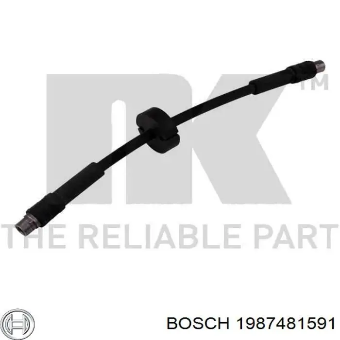 1987481591 Bosch latiguillo de freno delantero