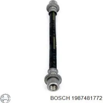 1987481772 Bosch tubo flexible de frenos trasero