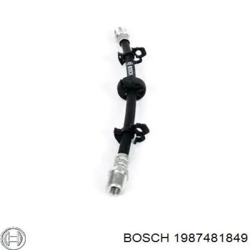 1987481849 Bosch tubo flexible de frenos trasero