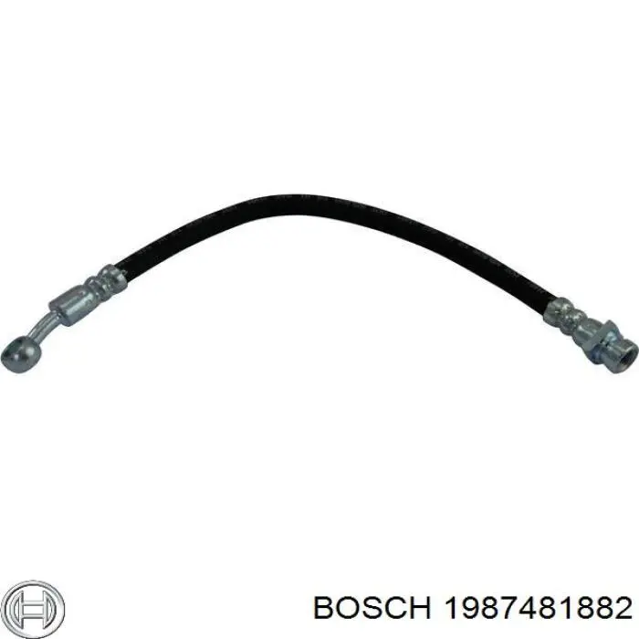 1987481882 Bosch tubo flexible de frenos trasero derecho