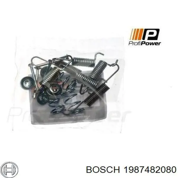 1987482080 Bosch cable de freno de mano trasero derecho