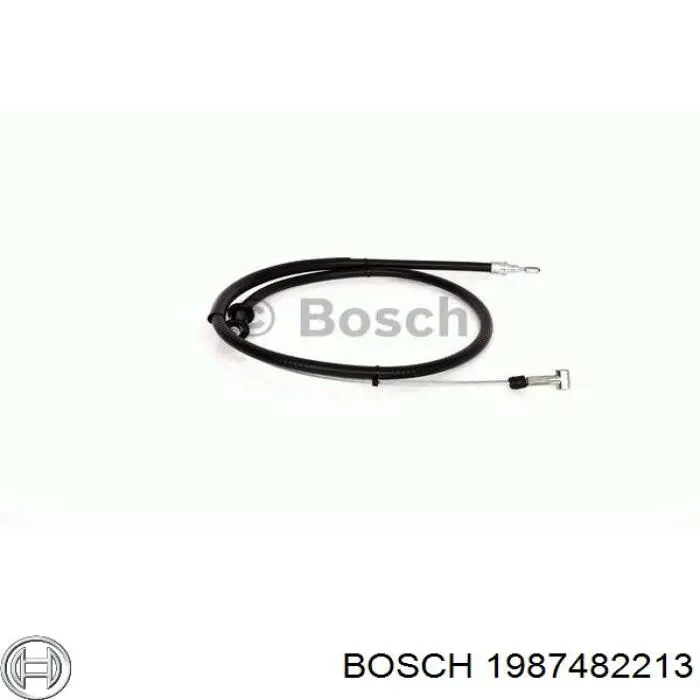 1987482213 Bosch cable de freno de mano trasero derecho/izquierdo