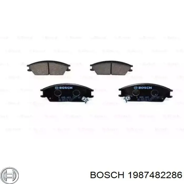 1987482286 Bosch cable de freno de mano trasero derecho